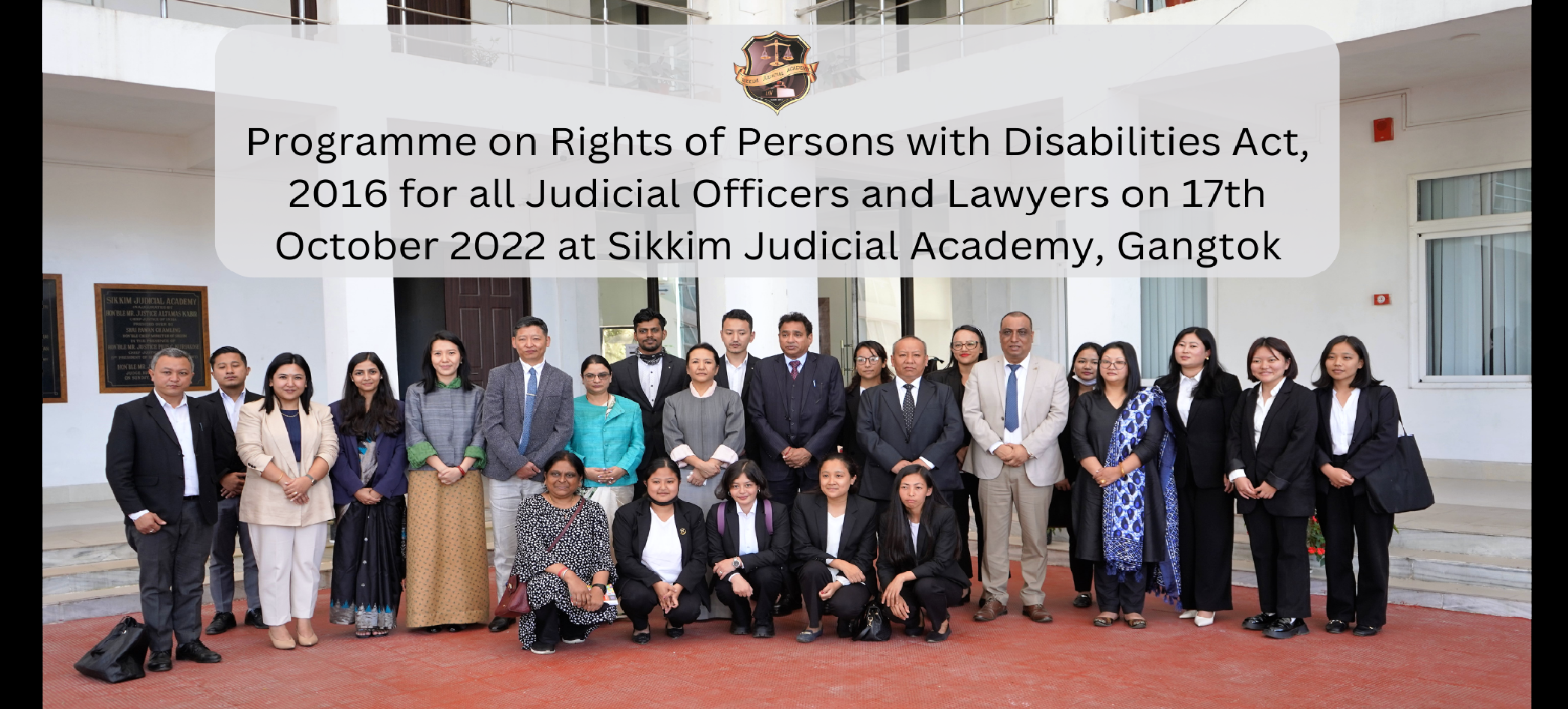 Programme on Rights of Persons with Disabilities Act, 2016 for all Judicial Officers and Lawyers on 17th October 2022